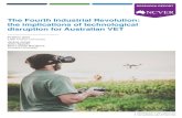 The Fourth Industrial Revolution: the implications of ... · 6 The Fourth Industrial Revolution: the implications of technical disruption for Australian VET. Tables, figures and case