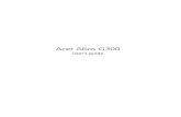 Acer Altos G300 - ELHVB · 2007. 2. 4. · iv This part complies with Part 15 of the FCC Rules. Operation is subject to the following two conditions: (1 ) this device may not cause