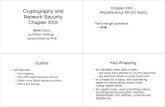 Chapter XXX – Cryptography and Miscellaneous 6th ED topics …banach/COMP61411.Info/CourseSlides/Wk5... · 2020. 6. 24. · Cryptography and Network Security Chapter XXX Sixth Edition