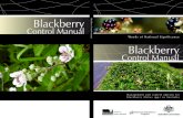 Blackberry Alyssa Schembri (NSW DPI)...This manual has been produced by NSW Department of Primary Industries, the Blackberry Technical . Reference Group and the National Blackberry