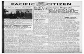 PACIFIC CITIZEN · 2000. 8. 31. · PACIFIC CITIZEN 11,24;NO.10 SALTLAKECITY,UTAH, SATURDAY,MARCH15,1947 Price:SevenCents L.A.MayorGreetsNiseiGls LOSANGELES—TwoNiseisoldierswithoutstandingcombat