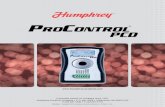 PCD · 2019. 11. 27. · PCD linearization: PC3-10V with 0~10V Control Signal ProControl™ Driver: PCD–Specifications PCD–Linearization Humphrey ProControl™PCd is a rugged
