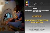 HDR 112 - xraykamarul...more damaging to tissue than low LET radiations (electrons, gamma and x-rays). Slide 11 of 52 TOPIC CHAPTER 2: Radiation Interactions with Matter Bremsstrahlung