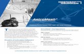 Astro AstroMesh InfoSheet - Northrop Grumman · 2020. 4. 23. · Astro’s hardware is characterized by its efficient light weight structural design and robust deployment kinematics.