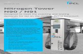 Nitrogen Tower N90 / N91 - PCL Air Technology · 2020. 8. 26. · N90 / N91 Designed to meet the exacting and testing demands for N2 on the modern petrol forecourt. A HORNGROUP BRAND