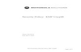 Security Policy: KMF CryptR - NIST · 2018. 7. 16. · Non-Proprietary Security Policy: KMF CryptR Page 3 of 21 1. Introduction 1.1. Scope This Security Policy specifies the security