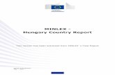 MINLEX - Hungary Country Report...construction permitting, Government Regulation No. 314/2005 on EIA and IPPC, Act No. LIII of 1996 on nature conservation, Government Regulation No.