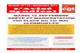 L’Avisé Syndical - Syndicat Cgt Valeo Issoire · Bulletin N°116 / Septembre 2017 L’Avisé Syndical Site web :  Dailymotion :