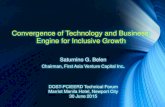 Convergence of Technology and Business: Engine for Inclusive … · 2015. 7. 2. · histotech precision (philippines) inc precision machining northstar technologies ltd test and equipment