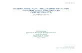 Guidelines for the desiGn of Plain Jointed riGid Pavements for ......IRC:58-2015 Contents s. no. description Page no. Personnel of the General Specifications and Standards Committee