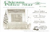 h1ca Po lie - ChicagoCop.com...h1ca Po lie NO. 2, 1990 THE OFFICIAL PUBLICATION OF THE CHICAGO POLICE DEPARTMENT * Three fallen officers honored * ,. O.W. Wilson ~ remembered ;Jl *