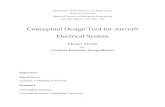 Conceptual Design Tool for Aircraft Electrical Systemliu.diva-portal.org/smash/get/diva2:640836/FULLTEXT01.pdf · 2013. 8. 14. · Conceptual Design Tool for Aircraft Electrical System