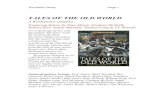 TALES OF THE OLD WORLD - Black Library...The Black Library Page 1 TALES OF THE OLD WORLD A Warhammer omnibus Featuring fiction by Dan Abnett, Graham McNeill, Robert Earl, Sandy Mitchell,