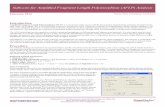 Software for Amplified Fragment Length Polymorphism (AFLP) Analysis · 2017. 12. 21. · Software for Amplified Fragment Length Polymorphism (AFLP) Analysis Introduction Amplified