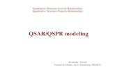 QSAR/QSPR modelinginfochim.u-strasbg.fr/.../FC_QSAR_2009_modelbuilding.pdf · 2013. 10. 24. · QSPR model. Useless compounds. O Cl COOH Br. Combinatorial Library Design. Generation