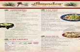 Rocky Mount , NC Restaurant | Home | El Jimador - APPETIZERS …eljimador.flavorplate.com/pdfs/PROOF738533PBVElJimador... · 2020. 5. 23. · 56. Chori Pollo Chicken breast grilled