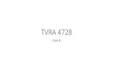 TVRA4728-Week8 · Editing Workflow 1. Create folder structure 2. Create project 3. Import footage 4. Transcribe audio, log footage 5. Paper Edit (script) 6. Record voiceover track