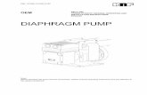 Diaphragm pump N85, N86 - KNF · 2020. 3. 9. · Diaphragm pump N85, N86 Safety Translation of original Operating and Installation Instructions, english, KNF 121258-121528 01/20 7