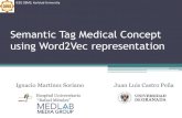 Semantic Tag Medical Concept using Word2Vec representation · 2019. 1. 17. · Semantic Tag Medical Concepts (STMC): •We proposed a mapping tool to discover from free text to clinical
