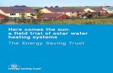 Here comes the sun: a field trial of solar water heating systems Library/Not for...7 Here comes the sun: a field trial of solar water heating systems In 2010, the United Kingdom’s
