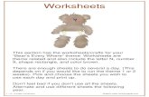 Worksheets - 123 Learn Curriculum123learncurriculum.info/wp-content/uploads/2015/09/Bears... · 2015. 9. 20. · “Bear’s Every Where” theme. Worksheets are theme related and