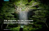 TE MANA O TE TAIAO - CBD · 2020. 9. 29. · Te Mana o Te Taiao - Aotearoa New Zealand Biodiversity Strategy 2020 ISBN 978-0-9951392-0-6 (print) ISBN 978-0-9951392-1-3 (online) COVER: