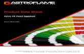 Product Data Sheet - Astroflame · 2020. 1. 20. · • BS 4800, BS 381C and RAL colour ranges. • BS476 Part 7: Class 1 surface spread of flame. • BS476 Part 6: Fire propagation.