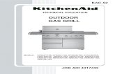 OUTDOOR GAS GRILL - ApplianceAssistant.com · 2016. 2. 13. · KAC-52 OUTDOOR GAS GRILL MODELS: KFRS271TSS, KFRS361TSS, KFRS365TSS, KFRU368TSS, KFRU488TSS, KBNS271TSS, KBSS271TSS,