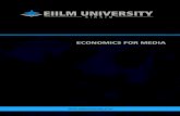 ECONOMICS FOR MEDIA - EIILM University · 2014. 3. 3. · utility theory – Law of diminishing marginal utility and equi-margnial utility. Theory of Utility Let’s now try and define