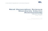 Next Generation Science Standards Interim Assessments...2020/09/01  · Connecticut Comprehensive Assessment Program Next Generation Science Standards Interim Assessments Quick Guide
