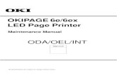 OKIPAGE 6e/6ex LED Page Printer...OKIPAGE 6e and OKIPAGE 6ex consist of control and engine blocks in the standard configura-tion, as shown in Figure 1-1. In addition, the options marked