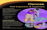 Osmose Utilities Services, Inc. - Pole Inspection & Treatment Sheets/PIT sell...Osmose pole maintenance solutions help you maintain the strength and resiliency of your networks while