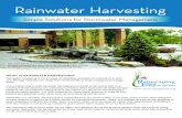 Rainwater Harvesting - WordPress.com · 2020. 5. 20. · Rainwater Harvesting Iowa June 2017 IDALS-DSCWQ and USDA are equal opportunity providers, employers and lenders. rainscapingiowa.org
