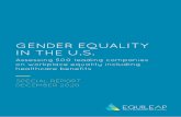 GENDER EQUALITY IN THE U.S.GENDER EQUALITY IN THE U.S. DECEMBER 2020 Assessing 500 leading companies on workplace equality including healthcare benefits 6 INTRODUCTION The S&P 500