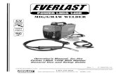 EVERLAST · 2019. 12. 6. · EVERLAST POWER i-MIG 140E MIG/GMAW WELDER Rev. 1 0 1000722-14 everlastwelders.com 1-877-755-9353 Specifications and Accessories subject to change without