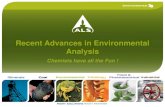 Recent Advances in Environmental Analysisensearch.org/wp-content/uploads/2013/10/PAPER-13-RECENT...Recent Advances in Environmental Analysis Chemists have all the Fun ! Cool chemists….