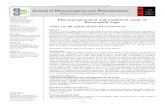 Pharmacognoctical and analytical study of Rasayanadi yoga · Haridra Curcuma longa Linn. ½ part Rhizome 4. Arogyavardhini Rasa - ¼ part - Table 2: Organoleptic Parameters Sr. No