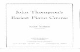 sa04c6dbaa013e929.jimcontent.com · "The HANON Studies" by John Thompson should be assigned as supplementary work. This book is issued with attractive titles and illustrations, and
