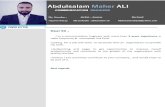 Abdulsalam Maher ALI - HTU Science/Abdulsalam Ali.pdf · 2020. 7. 23. · -To perform SSV (Single Site Verification) test 4G/LTE FDD, 4G/LTE TDD and 3G sites. -To perform Swap Testing.