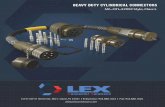HEAVY DUTY CYLINDRICAL CONNECTORS MIL-DTI-22992 style, … · 2019. 10. 3. · MIL-DTL-22992 style, Class L Class L connectors are available in the specific configurations prescribed