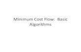 Minimum Cost Flow: Basic Algorithms - Yazdcs.yazd.ac.ir/hasheminezhad/STSCF13N6.pdf · 2014. 5. 25. · Reduced Cost Optimality Conditions • Theorem 9.3 (Reduced Cost Optimality