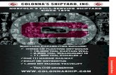 COLONNA’S SHIPYARD, INC....Colonna’s Shipyard, Inc. n Colonna’s sHiPYarD, inC. Colonna’s Shipyard is a full service ship repair facility located in Norfolk, Virginia. Founded