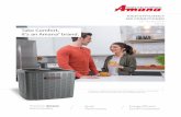 HIGH-EFFICIENCY AIR CONDITIONER... The Amana brand ASX16 Energy-Efficient Air Conditioner advantages: L High-Efficiency Scroll Compressor – Designed to provide years of reliable