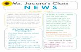 Ms. Jacara’s Class N E W S Week 3.pdfNov 11, 2019  · Ms. Jacara’s Class 1 N E W S NOVEMBER / WEEK 3 WHAT HAPPENED THIS WEEK A PEEK AT NEXT WEEK We reviewed colors by wearing