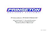 easyhitch 3pos 625-253 - Piggy BackPrinceton PIGGYBACK® EZ HITCH Truck/Trailer Mounting Installation Instruction Manual Manual Part No: 625-268 Rev. 8/2016 Notice: The information