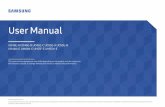 User Manual - Main | Samsung Display Solutions...Before Using the Product Safety Precautions 5 Safety symbols 5 Electricity and Safety 6 Installation 7 Operation 9 Precautions when