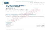 Edition 1.0 INTERNATIONAL STANDARD NORME …ed1.0... · 2016. 12. 15. · IEC 60079-10-1 Edition 1.0 2008-12 INTERNATIONAL STANDARD NORME INTERNATIONALE Explosive atmospheres –