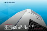 SPECTRACOOL SLIM FIT AIR CONDITIONERS · 2017. 11. 27. · 2 EQUIPMENT PROTECTION Specially designed and developed to meet the requirements of worldwide industrial customers. SpectraCool