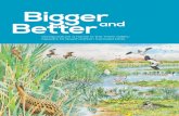 Bigger - The RSPB · 2016. 10. 24. · Bigger Betterand Giving nature a home in the Trent Valley: Newark to South Clifton Concept Plan. Our 2050 vision The Trent and Tame River Valleys
