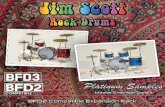 Jim Scott Rock Drums (Download option) Installation: Windows … · 2013. 12. 8. · Just as a matter of comparison and rock trivia, you should know that the drums on Tom Petty’s